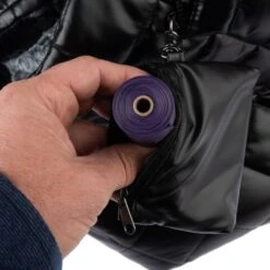 TIAKI Deluxe Shoulder Bag Fuzz L 48 X W 20.5 X H 31cm -Zoo Plus 295099 deluxe umhaengetasche fuzz fg 4448 2