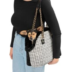 TIAKI Deluxe Shoulder Bag Milli L 41 X W 16 X H 29 Cm -Zoo Plus 296296 deluxe umhaengetasche milli fg 4516 9