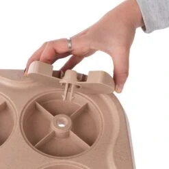 TIAKI Intelligence Toy Slow Feed Puzzle L 34.8 X W 34.8 X H 5.7 Cm -Zoo Plus 307596 intelligenzspielzeug slow feed puzzle fg 5010 8