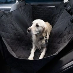 TIAKI Hammock Car Seat Cover 219 X 148cm (L X W) -Zoo Plus 316796 hammok mit golden retriever 0978 1