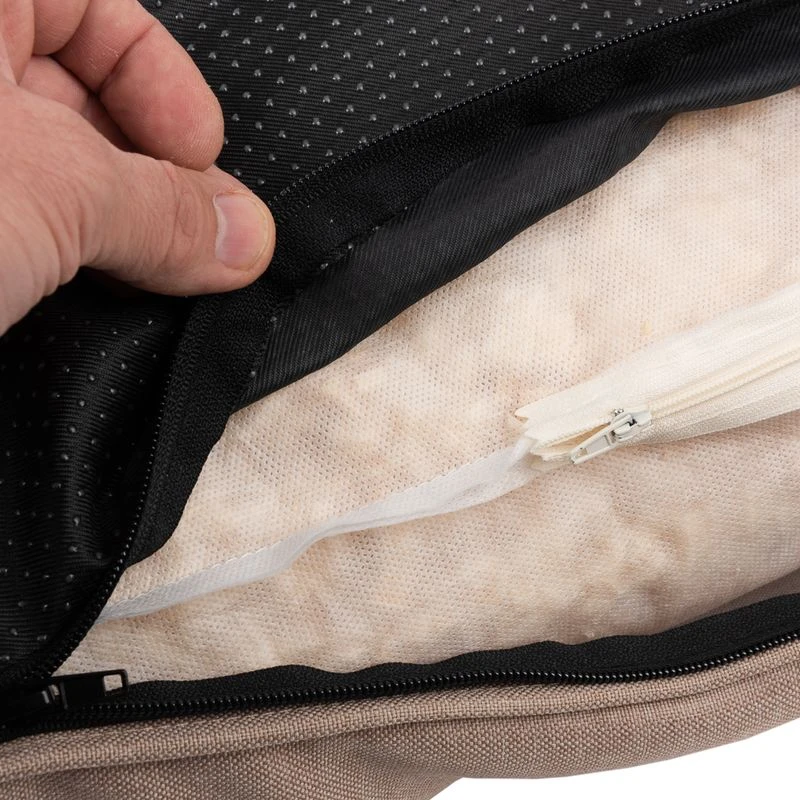 TIAKI Memory Foam Dog Mattress - Beige M: 100 X 70 X 18cm (L X W X H) 11 TIAKI Memory Foam Dog Mattress - Beige M: 100 X 70 X 18cm (L X W X H) - Image 11