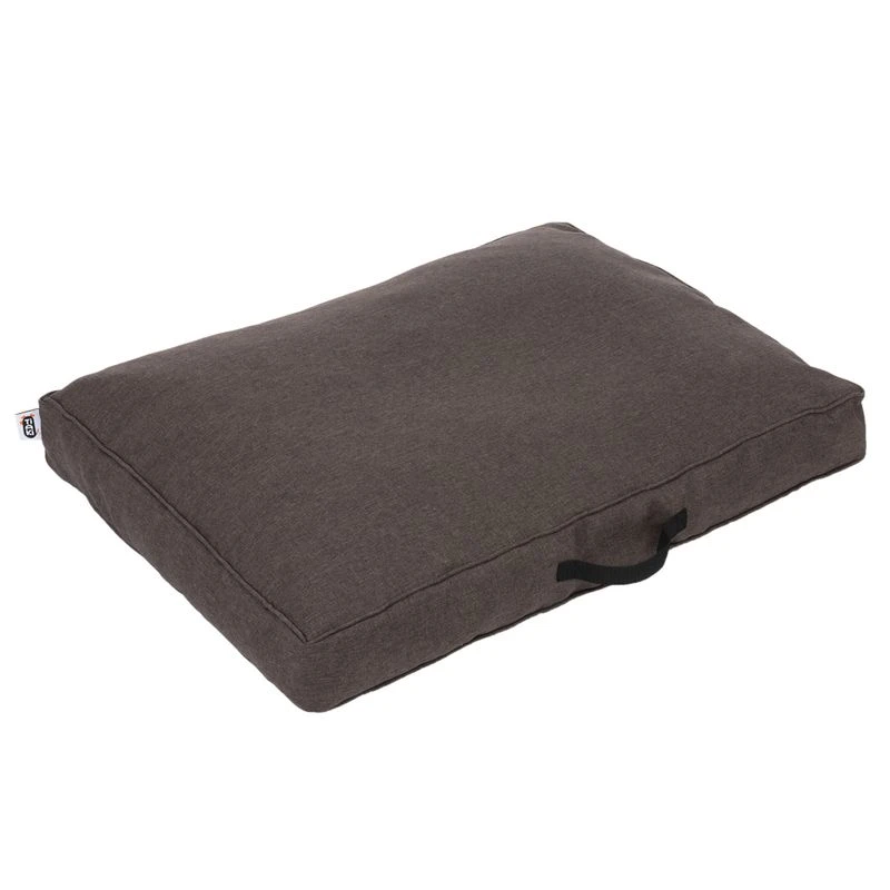 TIAKI Dog Mattress Memory Foam, Brown L: L 120 X W 90 X H 19 Cm 1 TIAKI Dog Mattress Memory Foam, Brown L: L 120 X W 90 X H 19 Cm