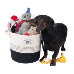 TIAKI Toy Storage Basket Diameter 27 X H 24 Cm -Zoo Plus 320002 tiaki spielzeug aufbewahrungskorb fg 1244 9