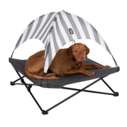 TIAKI Sun Stripes Dog Bed L 80 X W X H 80 X 30 Cm 22 TIAKI Sun Stripes Dog Bed L 80 X W X H 80 X 30 Cm -Zoo Plus 320896 hundebett sun stripes dog fg 8567 9