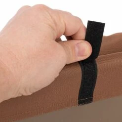 TIAKI Sun Dog Lounger Cream/ Brown, Size L: 91 X 76 X 18cm (L X W X H) -Zoo Plus 320897 tiaki hundesofa sun cream fg 8392 7 2