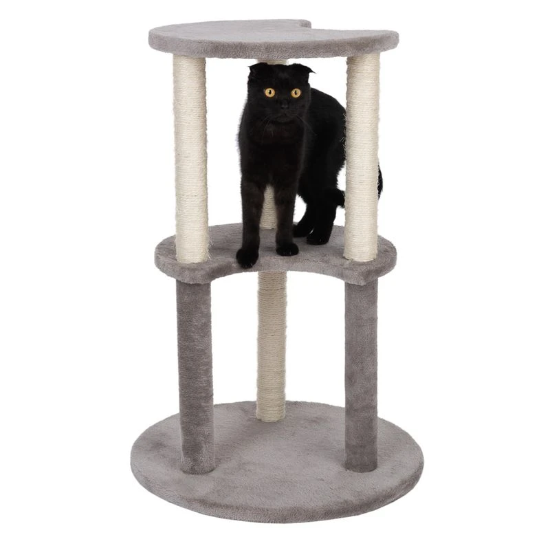 TIAKI Cat Tree Maly Light Grey 6 TIAKI Cat Tree Maly Light Grey - Image 6