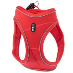 TIAKI Harness Wave Vest - Red Size XS: 36cm Chest Circumference -Zoo Plus 338598 tiaki wave vest l fg 8887 1