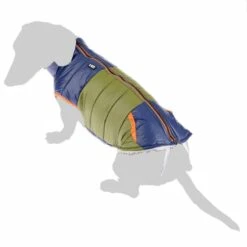 TIAKI Stripes Dog Jacket Approx. 35cm Back Length