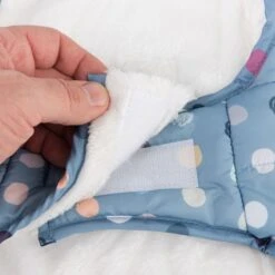 TIAKI Comfy Dots Dog Coat Approx. 45cm Back Length -Zoo Plus 360301 comfy dots fg 9818 0 1