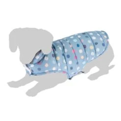 TIAKI Comfy Dots Dog Coat Approx. 35cm Back Length