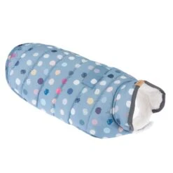 TIAKI Comfy Dots Dog Coat Approx. 45cm Back Length -Zoo Plus 360301 pla comfy dots fg 9814 4 1