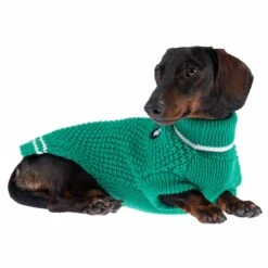 TIAKI Reflective Knit Dog Jumper Approx. 45cm Back Length -Zoo Plus 360310 reflective knit 35cm fg 9964 8