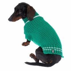 TIAKI Reflective Knit Dog Jumper Approx. 40cm Back Length -Zoo Plus 360310 reflective knit 35cm fg 9968 8 1