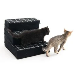 TIAKI Step & Sleep Pet Staircase 40 X 40 X 30cm (L X W X H) -Zoo Plus 363096 treppe step sleep fg 2126 6