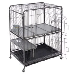 TIAKI Villa Small Pet Cage Main Cage: 79 X 52 X 99.5cm (L X W X H) 23 TIAKI Villa Small Pet Cage Main Cage: 79 X 52 X 99.5cm (L X W X H) -Zoo Plus 369406 tiaki villa fg 3144 2 1