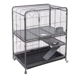 TIAKI Villa Small Pet Cage Main Cage: 79 X 52 X 99.5cm (L X W X H) 24 TIAKI Villa Small Pet Cage Main Cage: 79 X 52 X 99.5cm (L X W X H) -Zoo Plus 369406 tiaki villa fg 3145 3 1