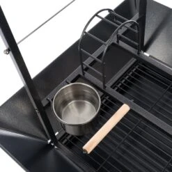 TIAKI Free-Standing Perch For Parrots 66.5 X 63.5 X 141cm (L X W X H) -Zoo Plus 369417 tiaki playstand fg 0273 6