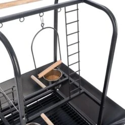 TIAKI Free-Standing Perch For Parrots 66.5 X 63.5 X 141cm (L X W X H) -Zoo Plus 369417 tiaki playstand fg 0275 4