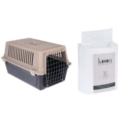 TIAKI Luna Transport Box 37 X 58 X 32cm (L X W X H) -Zoo Plus 369535 531206 pla tiaki transportbox luna und kooa welpenunterlage 9