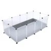 TIAKI Indoor Slot-Together Small Pet Run With Base 145 X 75 X 46cm (L X W X H)