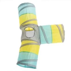 TIAKI Rocket Cat Tunnel In T-Shape Diameter 25 X (L) 120 Cm -Zoo Plus 372498 tiaki katzentunnel t rakete fg 2834 9