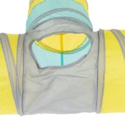 TIAKI Rocket Cat Tunnel In T-Shape Diameter 25 X (L) 120 Cm -Zoo Plus 372498 tiaki katzentunnel t rakete fg 2841 3