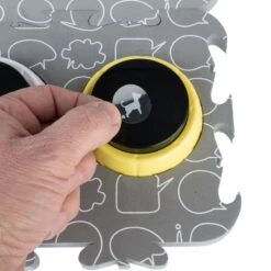 TIAKI Pet Talking Buttons "Let's Talk!" 9 X 4cm (diameter X H), 4 Pieces -Zoo Plus 376716 tiaki pet talking buttons lets talk fg 3743 5