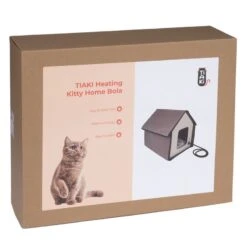TIAKI Bola Heated Cat House 48 X 42 X 45cm (L X W X H) 25 TIAKI Bola Heated Cat House 48 X 42 X 45cm (L X W X H) -Zoo Plus 378297 tiaki heating kitty home bola fg 0100 7