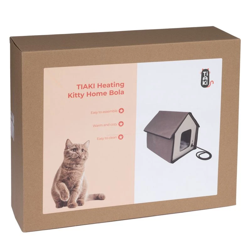 TIAKI Bola Heated Cat House 48 X 42 X 45cm (L X W X H) 13 TIAKI Bola Heated Cat House 48 X 42 X 45cm (L X W X H) - Image 13