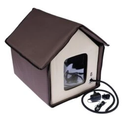 TIAKI Bola Heated Cat House 48 X 42 X 45cm (L X W X H)