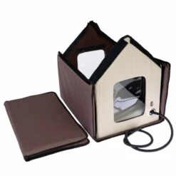TIAKI Bola Heated Cat House 48 X 42 X 45cm (L X W X H) 16 TIAKI Bola Heated Cat House 48 X 42 X 45cm (L X W X H) -Zoo Plus 378297 tiaki heating kitty home bola fg 0366 3