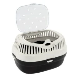 TIAKI Cutesie Transport Small Animal Carrier 36 X 26 X 23cm (L X W X H) -Zoo Plus 378696 tiaki transportbox cutsie fg 4850 9