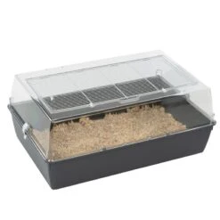 TIAKI Panorama Large Shelter For Small Pets Pink -Zoo Plus 378699 tiaki kleintierheim panorama l fg 4845 3 1