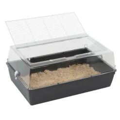 TIAKI Panorama Large Shelter For Small Pets Black