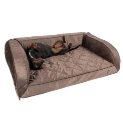 TIAKI Wellness Cuddly Sofa Beige: 100 X 65 X 30cm (L X W X H) -Zoo Plus 378897 tiaki wellness kuschelsofa fg 2647 4