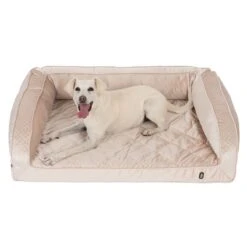 TIAKI Wellness Cuddly Sofa Beige: 100 X 65 X 30cm (L X W X H) -Zoo Plus 378897 tiaki wellness snuggle sofa fg 3317 4