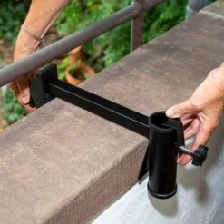 TIAKI Wall Clamp For Telescopic Poles Wall Clamp & Telescopic Pole -Zoo Plus 380402 tiaki mauerklemme fg 0054 5 1