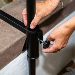 TIAKI Wall Clamp For Telescopic Poles Accessory: Curved Telescopic Pole -Zoo Plus 380402 tiaki mauerklemme fg 0057 0 3