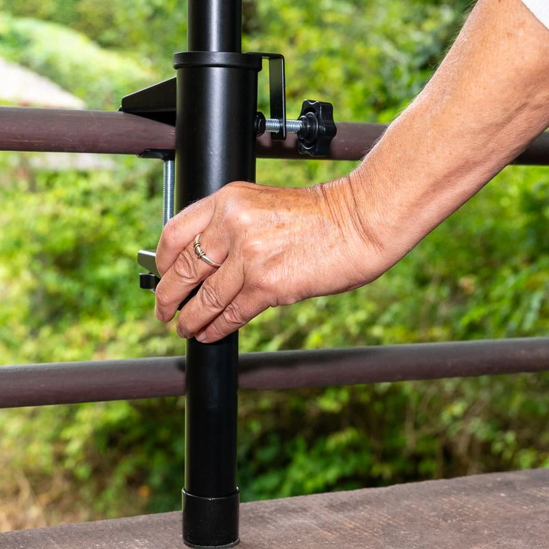 TIAKI Railing Clamp For Telescopic Poles Railing Clamp & Telescopic Pole 4 TIAKI Railing Clamp For Telescopic Poles Railing Clamp & Telescopic Pole - Image 4