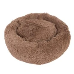 TIAKI No Stress Cuddly Bed - Beige Small: 75 X 25cm (Diameter X H)