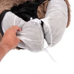 TIAKI No Stress Cuddly Bed - Beige Small: 75 X 25cm (Diameter X H) -Zoo Plus 381396 tiaki cuddle bed no stress fg 4483 3