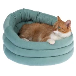 TIAKI Poppy Cosy Bed 45 X 28cm (approx.) 24 TIAKI Poppy Cosy Bed 45 X 28cm (approx.) -Zoo Plus 383820 tiaki poppy cat fg 5143 7