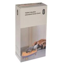 TIAKI Cova Feeding Station 2 X 350ml (diameter 15cm) -Zoo Plus 383933 tiaki double elevated bowl cova fg 4497 9