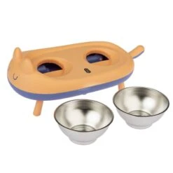 TIAKI Cova Feeding Station 2 X 350ml (diameter 15cm) -Zoo Plus 383933 tiaki double elevated bowl cova fg 4505 6