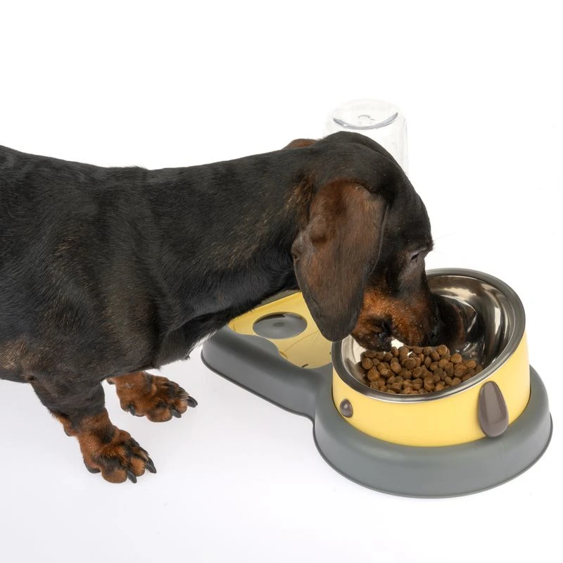 TIAKI Food And Water Dispenser 2-in-1 200ml Bowl & 500ml Bottle 6 TIAKI Food And Water Dispenser 2-in-1 200ml Bowl & 500ml Bottle - Image 6