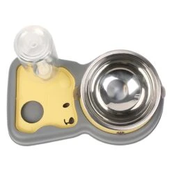 TIAKI Food And Water Dispenser 2-in-1 200ml Bowl & 500ml Bottle 27 TIAKI Food And Water Dispenser 2-in-1 200ml Bowl & 500ml Bottle -Zoo Plus 383934 tiaki futter wasserspender 2in1 hs 09 3