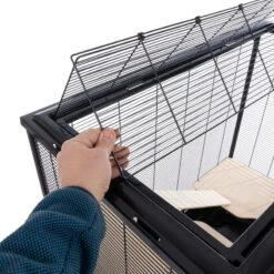 TIAKI Rat & Chinchilla Cage 100 X 54 X 100 Cm (L X W X H) -Zoo Plus 388098 tiaki rat cinchilla cage fg 3897 5