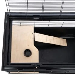 TIAKI Living Large Small Pet Cage 100 X 54 X 39 Cm (L X W X H) -Zoo Plus 388198 tiaki rodent cage living large fg 3921 1