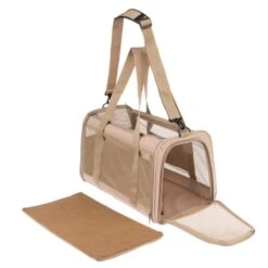 TIAKI Mesh Carry Case 46 X 28 X 28cm (L X W X H) -Zoo Plus 392796 tiaki pet transport bag fg 8170 3