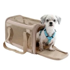 TIAKI Mesh Carry Case 46 X 28 X 28cm (L X W X H) -Zoo Plus 392796 tiaki pet transport bag fg 8193 3